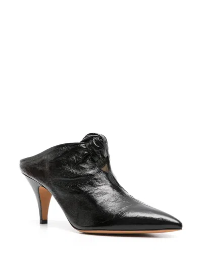 Khaite Rowan Leather Mules