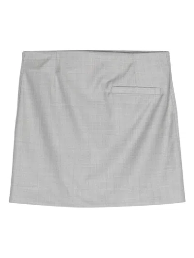 Loulou Studio Mahaz Virgin Wool Mini Skirt