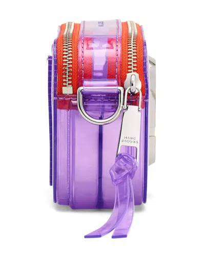 Marc Jacobs Women Lilac Pvc The Snapshot Crossbody Bag