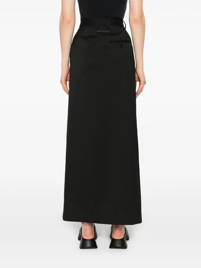 Shop Mm6 Maison Margiela Long Skirt