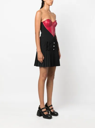Moschino Jeans Heart Garbadine Minidress