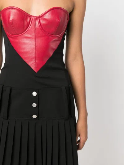 Moschino Jeans Heart Garbadine Minidress