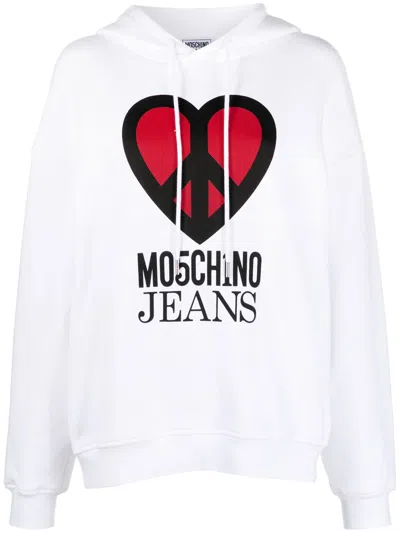Moschino Graphic Print Cotton Sweatshirt