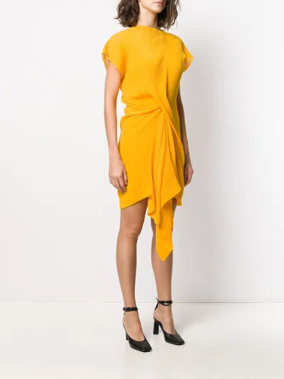 Nina Ricci Draped Front Shift Dress