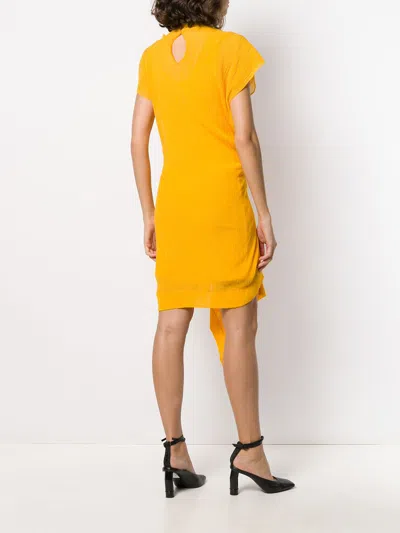 Nina Ricci Draped Front Shift Dress