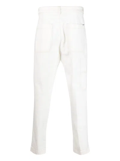 Peserico Man Cotton-blend Gabardine Chinos