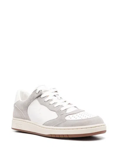 Polo Ralph Lauren Court Hi-top Suede Sneakers