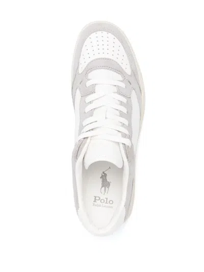 Polo Ralph Lauren Court Hi-top Suede Sneakers