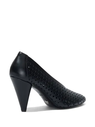 Proenza Schouler 85mm Perforated Leather Pumps