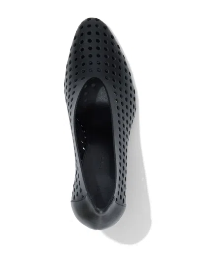 Proenza Schouler 85mm Perforated Leather Pumps