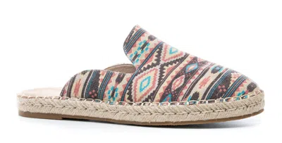 Corkys Footwear Women's Taffy Slip On Shoes In Aztec Pink In Multi