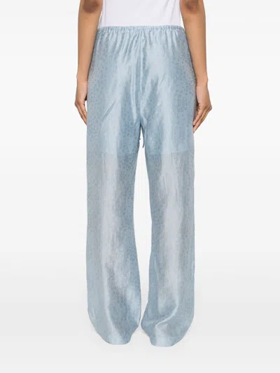Rodebjer Pressed-crease Straight-leg Trousers