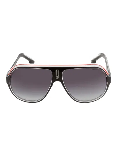 Carrera Speedway/n Men's Pilot Black Frame Grey Gradient 63-12-130 Sunglasses In Black