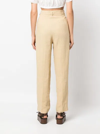 Forte Forte Forte_forte Canvas High Waist Pants Clothing