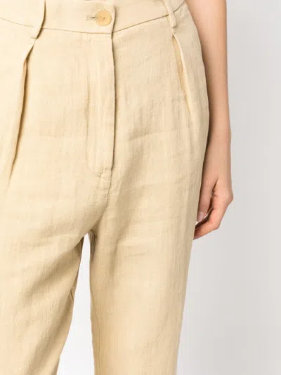 Forte Forte Forte_forte Canvas High Waist Pants Clothing