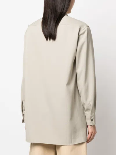 Studio Nicholson Long Shirt With Pocket Clothing