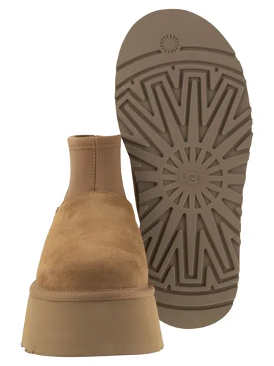 Ugg Brown Classic Mini Dipper Boots