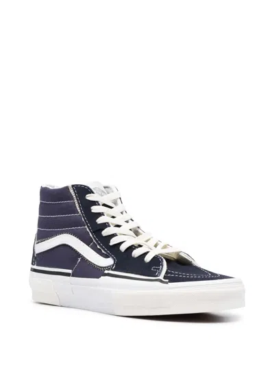 Vans Ua Sk8-hi Reconstruct Shoes In Blue