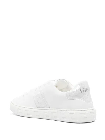 Versace 'greca Crystal Sneakers