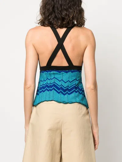 Wales Bonner Fully-pleated Knitted Top