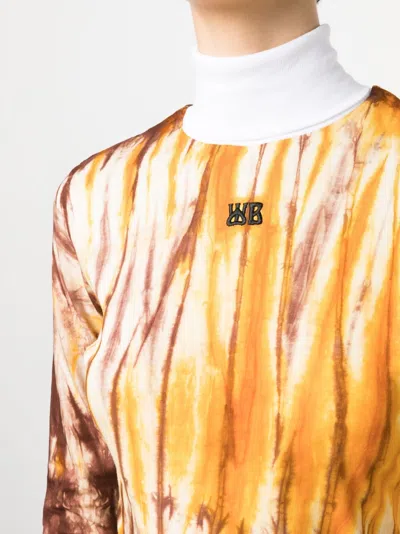 Wales Bonner Abstract-print Long-sleeve T-shirt