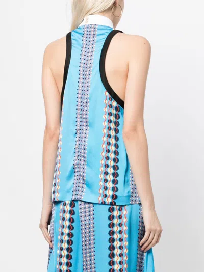Wales Bonner Chari Printed Top