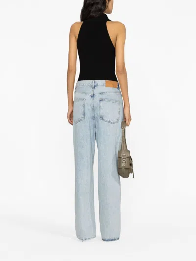 Shop Wardrobe.nyc Low Rise Jean