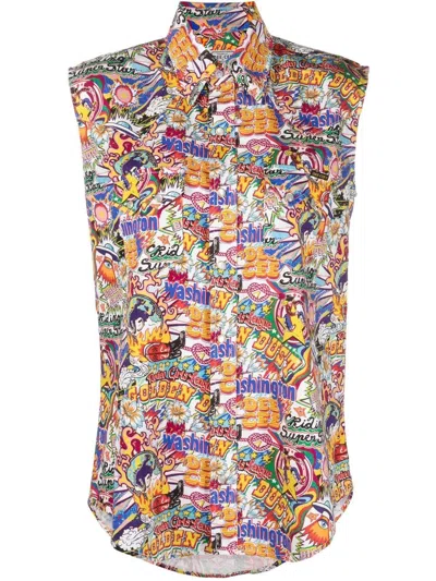 Washington Dee Cee Washington Dee-cee Woman Shirt Yellow Size L Cotton