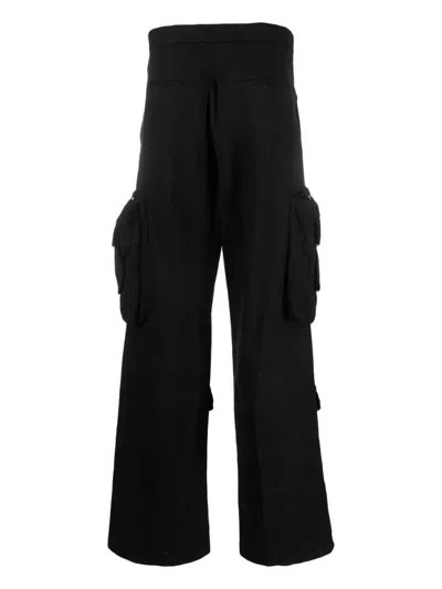 Winnie Ny Wide-leg Cargo Trousers In Black