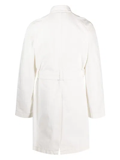 Winnie Ny Stand-up Collar Belted Cotton Coat