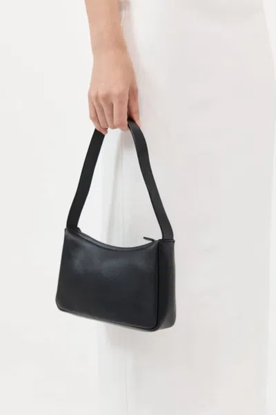 St Agni 90s Petit Shoulder Bag In Black