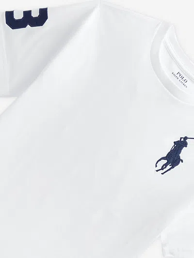 Polo Ralph Lauren Little Boys Big Pony Cotton Jersey T-shirt In White