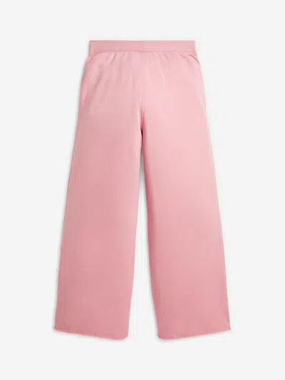 Polo Ralph Lauren Girls Pink Wide Leg Joggers In Pink