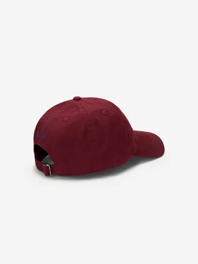 Polo Ralph Lauren Kid's Cotton Chino Ball Cap In Red
