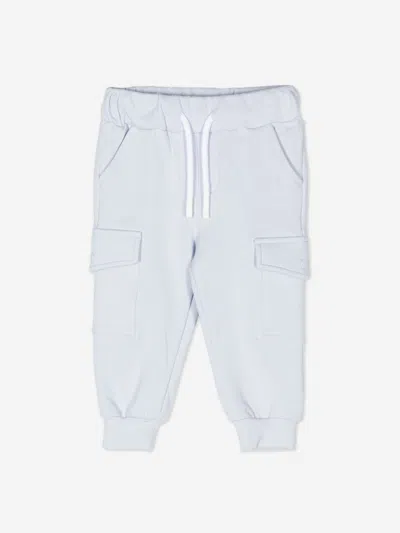 Patachou Jersey Cargo Trousers In Blue