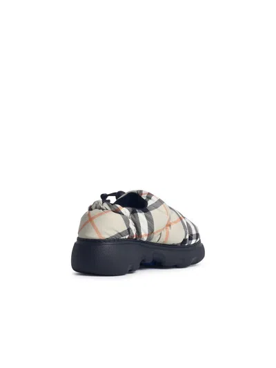 Burberry Pillow Mules In Green