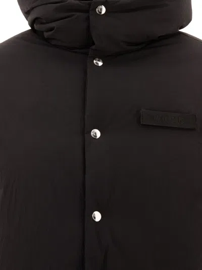 Jacquemus La Doudoune Down Jacket Men In Black