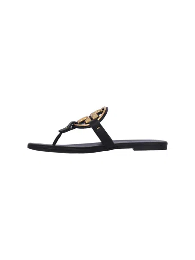 Tory Burch Sandals In Black