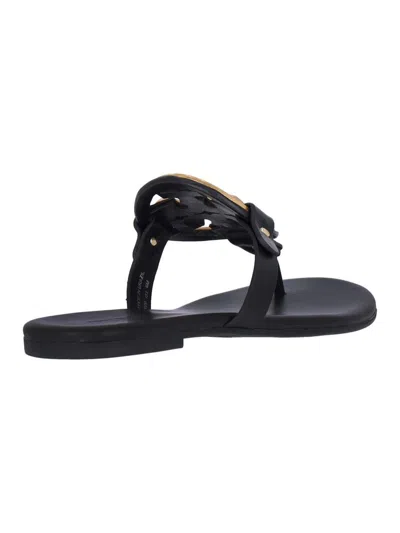 Tory Burch Sandals In Black