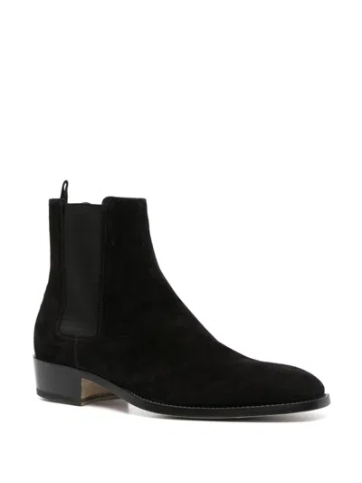 Premiata Shiny Beatles Boot In Black