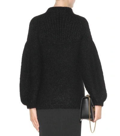 Shop Tom Ford Mohair-blend Sweater In Llack
