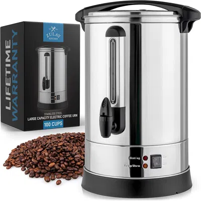Zulay Kitchen Premium 100 Cup Commercial Coffee Urn