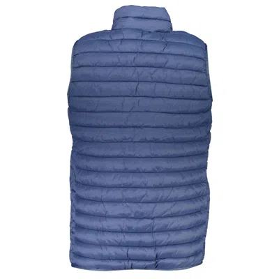 North Sails Blue Polyamide Men Jacket In Blue