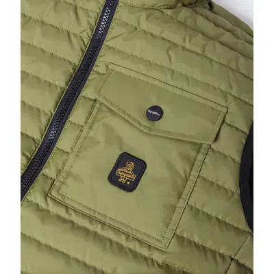 Shop Refrigiwear Versatile Green Down Vest For Men's Men