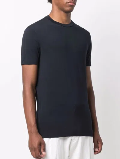 Emporio Armani Blend Cotton Crewneck T-shirt