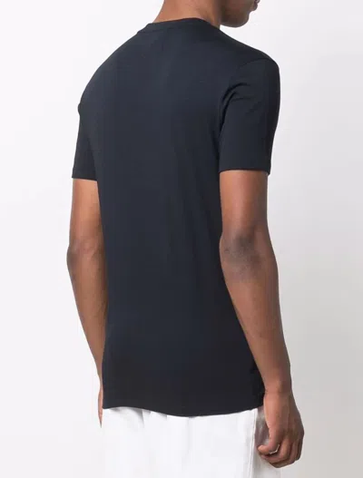 Emporio Armani Blend Cotton Crewneck T-shirt