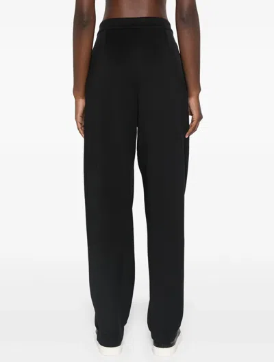 Shop Emporio Armani Trousers Black