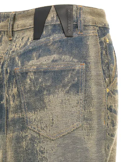 Darkpark Elasticated Denim Half-length Skirt