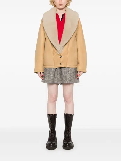 Golden Goose Women's Luxurious 100% Leather Jacket