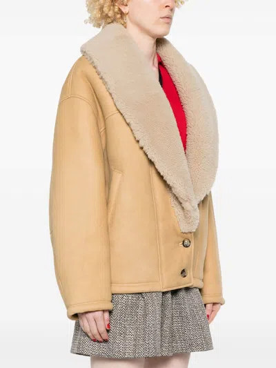 Golden Goose Women's Luxurious 100% Leather Jacket